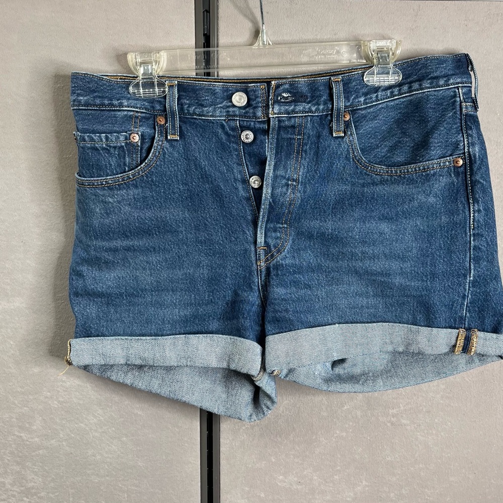Levi's Classic Blue Jean Shorts